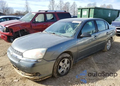 2005 Chevrolet Malibu Ls из США, поврежденный, VIN 1G1ZT52825F225080